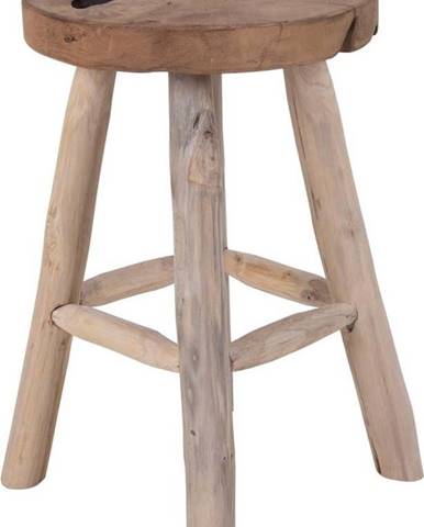 Teaková stolička se 4 nohami House Nordic Badia, ø 30 cm