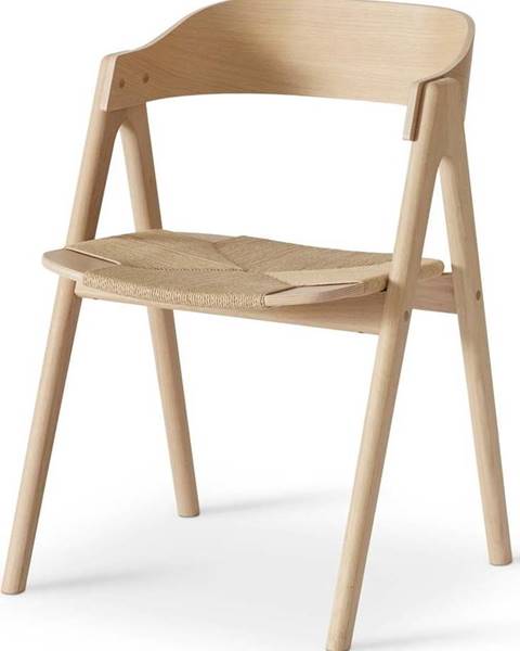 Hammel Jídelní židle z bukového dřeva s ratanovým sedákem Findahl by Hammel Mette