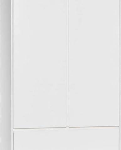 Bílá dětská šatní skříň Pinio Swing, 100 x 200 cm