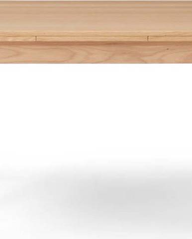 Rozkládací jídelní stůl podýhovaný dubem Hammel Dinex 140 x 90 cm