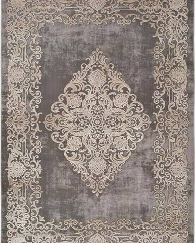 Šedý koberec Universal Izar Ornaments, 120 x 170 cm