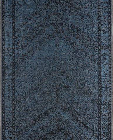 Tmavě modrý venkovní koberec NORTHRUGS Mardin, 70 x 140 cm