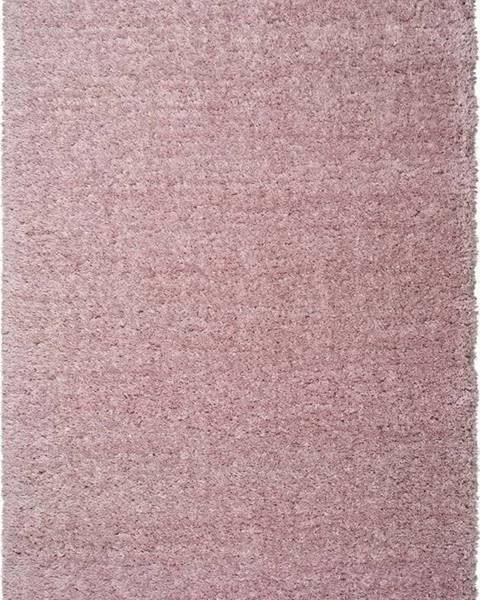 Universal Růžový koberec Universal Floki Liso, 200 x 290 cm