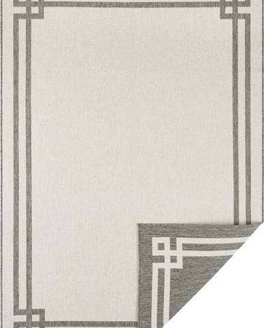 Šedo-krémový venkovní koberec NORTHRUGS Manito, 160 x 230 cm