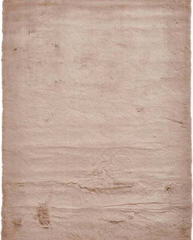 Světle hnědý koberec Think Rugs Teddy, 80 x 150 cm