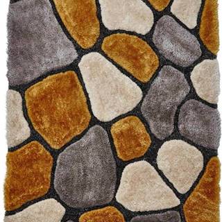 Šedo-žlutý koberec Think Rugs Noble House Rock, 150 x 230 cm