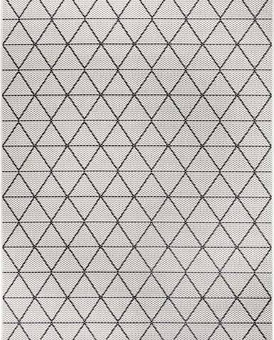 Černo-šedý venkovní koberec Ragami Athens, 200 x 290 cm