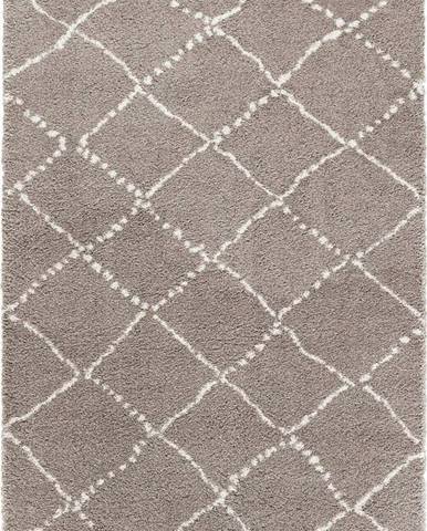Hnědý koberec Mint Rugs Hash, 200 x 290 cm