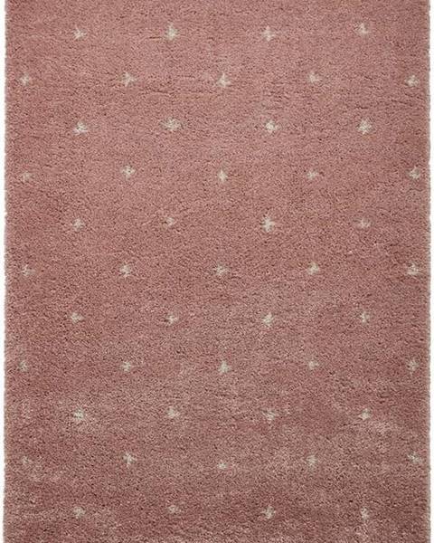 Think Rugs Růžový koberec Think Rugs Boho Dots, 120 x 170 cm
