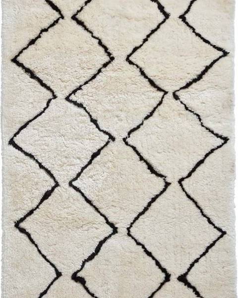 Krémově bílý koberec Think Rugs Morocco Dark, 200 x 290 cm