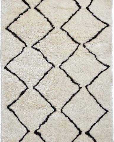 Krémově bílý koberec Think Rugs Morocco Dark, 120 x 170 cm