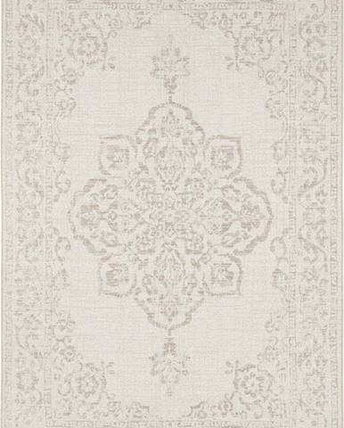 Béžový venkovní koberec NORTHRUGS Tilos, 80 x 150 cm