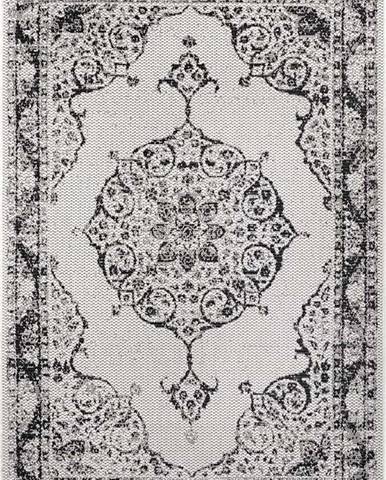 Černo-béžový venkovní koberec Ragami Oslo, 200 x 290 cm