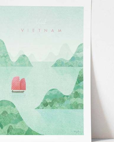 Plakát Travelposter Vietnam, A3