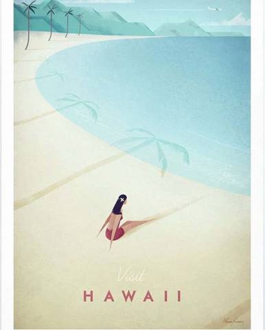Plakát Travelposter Hawaii, 50 x 70 cm