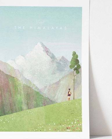 Plakát Travelposter Himalayas, A3
