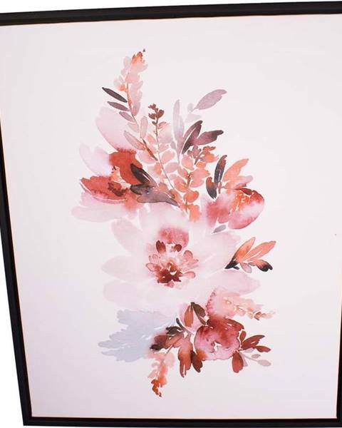 Dakls Nástěnný obraz v rámu Dakls Pinky Flowers, 40 x 50 cm