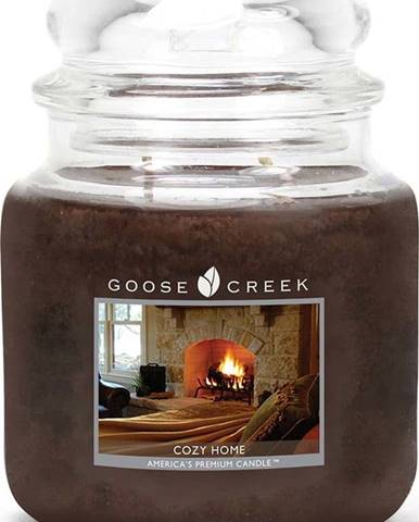 Vonná svíčka ve skleněné dóze Goose Creek Útulný domov, 75 hodin hoření