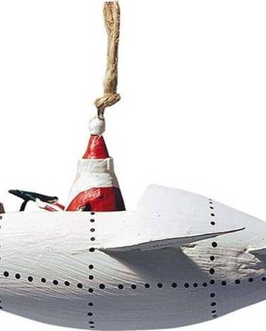 Vánoční závěsná ozdoba G-Bork Santa in Zeppeliner