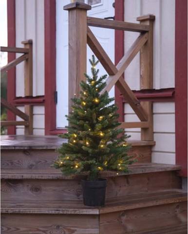 Umělý vánoční stromeček s LED osvětlením Star Trading Byske, výška 90 cm