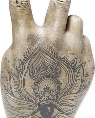 Dekorativní soška Kare Design Victory Hand, výška 36 cm