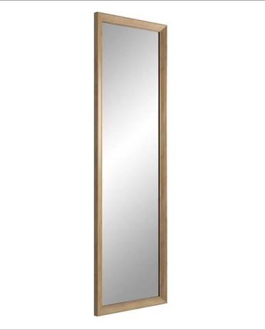 Nástěnné zrcadlo v hnědém rámu Styler Paris, 47 x 147 cm