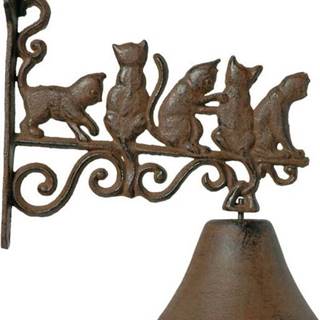 Nástěnný domovní zvonek Antic Line Cats