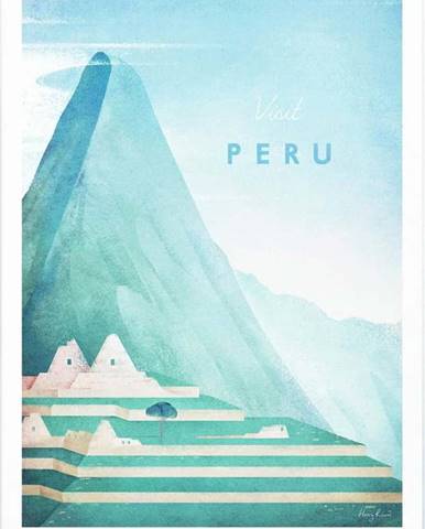 Plakát Travelposter Peru, 30 x 40 cm