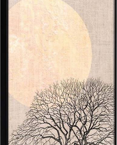 Plakát v rámu Artgeist Tree in the Morning, 40 x 60 cm