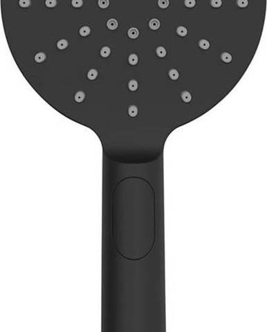 Černá sprchová hlavice Wenko Saving, ø 12 cm