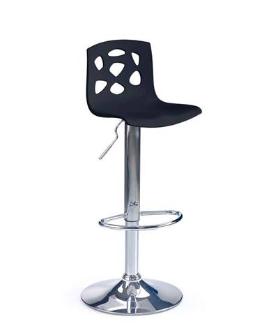 Halmar Barová židle H-48, černá