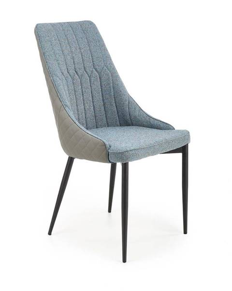 Halmar Halmar Jídelní židle K448, světle šedá/modrá