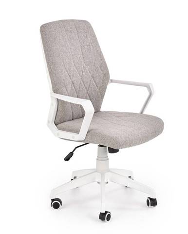 Halmar Konferenční židle Spin 2 béžová/bílá