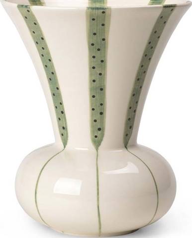 Kameninová váza Kähler Design Signature, výška 20 cm