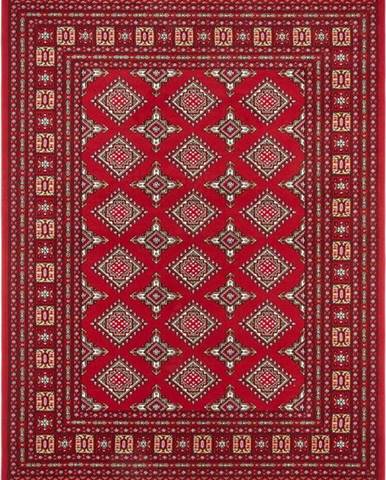 Červený koberec Nouristan Sao Buchara, 80 x 150 cm