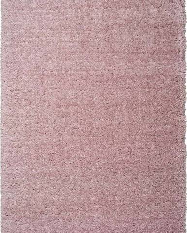 Růžový koberec Universal Floki Liso, 60 x 120 cm
