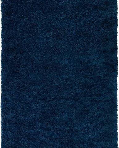 Tmavě modrý koberec Flair Rugs Sparks, 80 x 150 cm