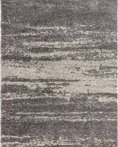 Šedý koberec Flair Rugs Reza, 80 x 150 cm