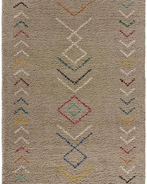 Béžový koberec Universal Ziri, 60 x 150 cm