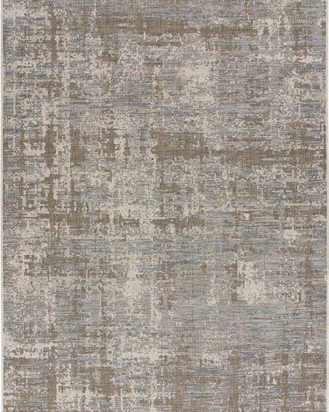 Universal Hnědo-šedý venkovní koberec Universal Luana, 130 x 190 cm