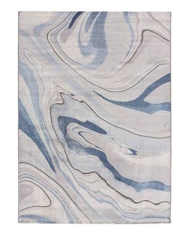 Modro-šedý koberec Universal Sylvia, 140 x 200 cm