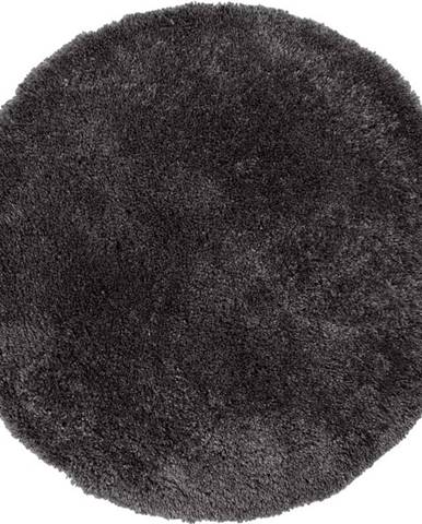 Tmavě šedý koberec Flair Rugs Sparks, ⌀ 133 cm