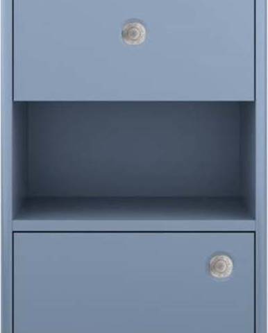 Světle modrá koupelnová skříňka Tom Tailor for Tenzo Color Bath, 40 x 100 cm