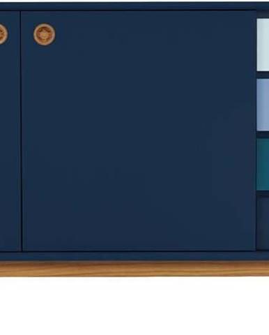 Tmavě modrá komoda Tom Tailor Color Box, 170 x 80 cm
