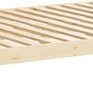 Dvoulůžková postel z borovicového dřeva Karup Design Kanso, 160 x 200 cm