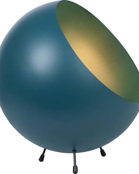 Leitmotiv Stolní lampa v matné modrozelené barvě Leitmotiv Bell