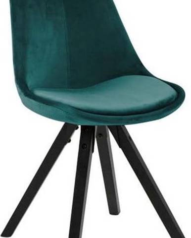Zelená jídelní židle Actona Dima