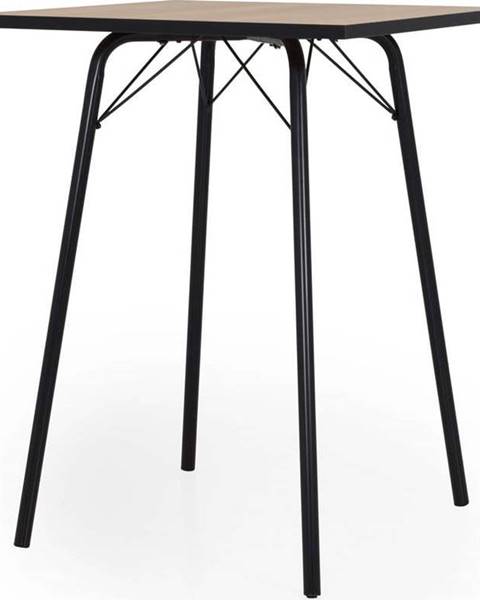 Tenzo Barový stolek Tenzo Flow, 80 x 80 cm