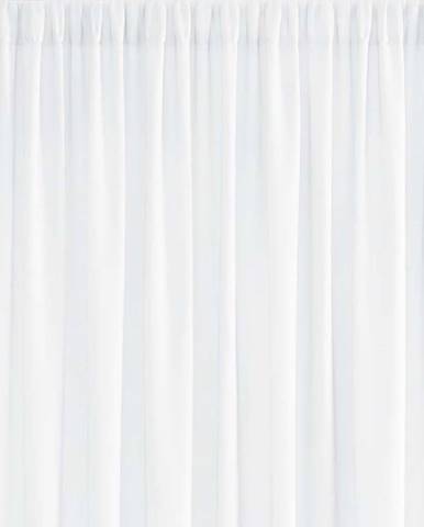 Bílý závěs AmeliaHome Voile Pleat, 160 x 300 cm