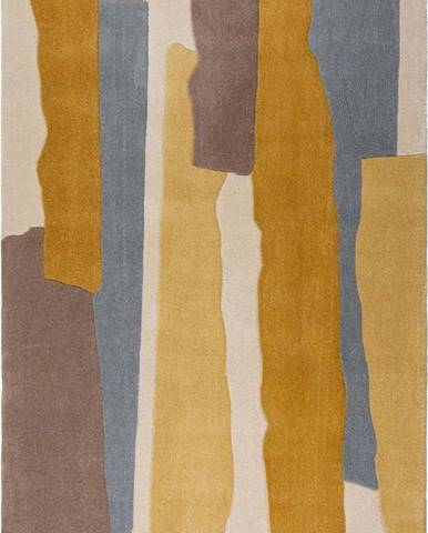 Šedo-žlutý koberec Flair Rugs Escala, 160 x 230 cm